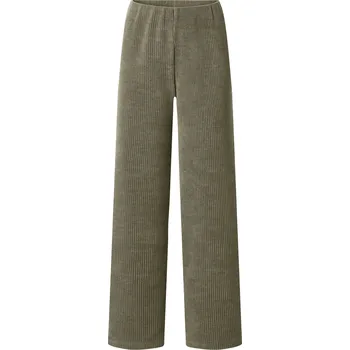 Dámské kalhoty esmara® Dámské manšestrové kalhoty (zelená, XL (48/50))