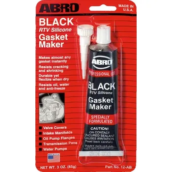 Tmel Silikonový tmel černý RTV - 85g