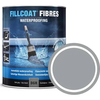 tekutá izolace Vodotěsný pružný opravný nátěr se skelným vláknem Rust-Oleum Fillcoat Fibres Barva: Světle šedá (Light Grey), Balení: 5 L