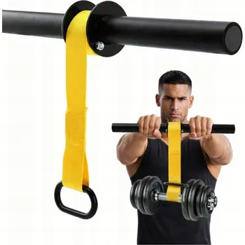 Wrist Roller Hrazda pro trénink předloktí a úchopu Fitness posilovna
