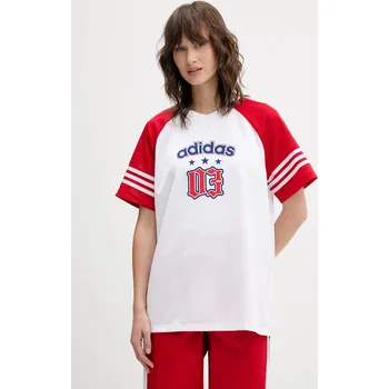 Pánské tričko Tričko adidas Originals Jersey KC6287 bílá 00X, vel. XL