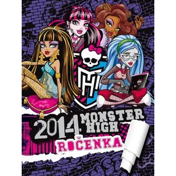 Pohádka Mattel Monster High ročenka 2014 Stav: Nová - lehce poškozená