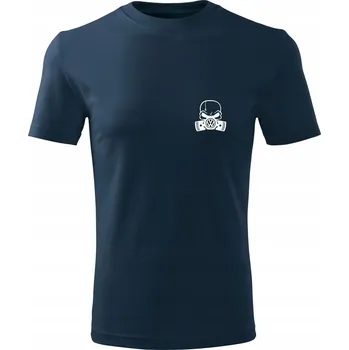 Pánské oblečení Tričko pánské D215P LEBKA BMW AUTO tmavě modré vel M