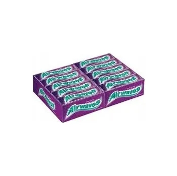 Cukrovinka Žvýkačka Airwaves Cool Cassis bez cukru 14 g (10 dražé)