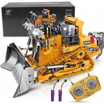 autíčko RC Bagr 1:20 Stavební Vozidlo Dálkově Ovládané s Kovovou Lžící