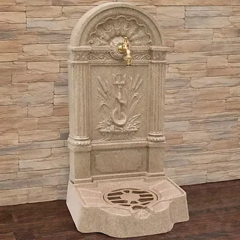 Výlevka PRÉMIOVÁ Výlevka FLORENCIE z litého hliníku, BÉŽOVÝ GRANIT (Prvotřídní kvalita)