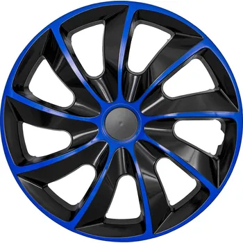 Poklice na kolo Poklice na kola 13" NRM Quad plastové, modro-černé, 4 kusy