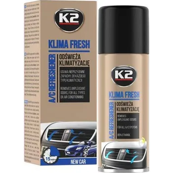 Vůně do auta Osvěžovač vzduchu K2 KLIMA FRESH New Car 150ml