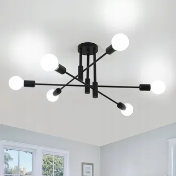 Stropní Svítidlo Comely 71 x 32 cm černý