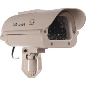 Atrapa kamery Dummy fotoaparát SOL1500 Samolepka s blikající diodou pro sluneční světlo