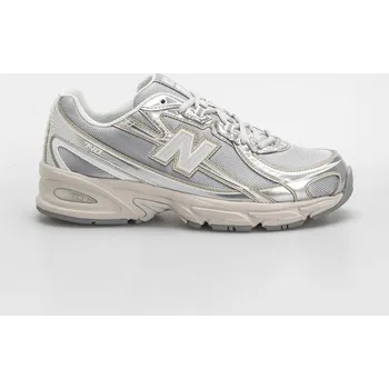 Pánská obuv New Balance 740 (metallic silver/metallic silver) 41.5, stříbrná