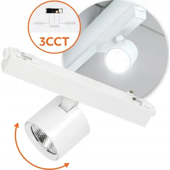 LED lištové magnetické svítidlo 7W 3CCT bílé, záruka 5 let