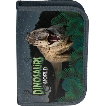 Penál Dinosaurus Paso penál bez příslušenství PP23DZ-P001BW 19,5x13x3,5 cm