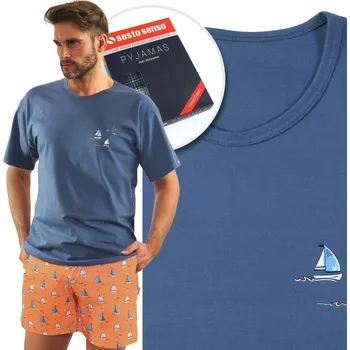 Sesto Senso Pánské pyžamo s krátkým rukávem, velikost M
