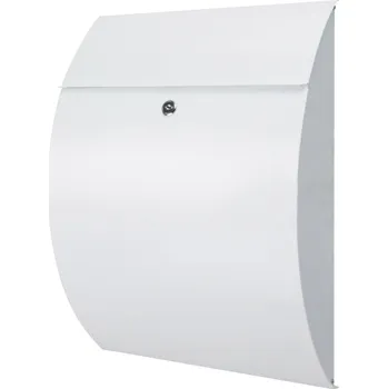 Poštovní schránka Burg Wächter 38680 RIVIERA 835 W poštovní schránka ocelový plech bílá na klíč