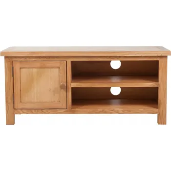 Televizní stolek vidaXL TV stolek 103 x 36 x 46 cm masivní dubové dřevo [241679]