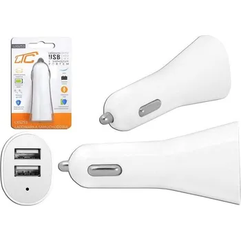 Autoadaptér 12V/5V 2XUSB 5 V DC / 3.1 A (1 A plus 2.1 A) LTC