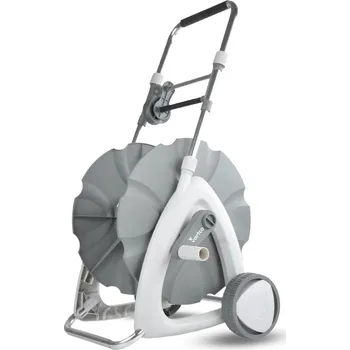 Držák na zahradní hadici Vartco LL01-018 hadicový vozík s výsuvnou ocelovou rukojetí