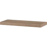 Autronic Polička nástěnná 60 cm, MDF, 3D dekor dub sonoma, baleno v ochranné fólii - P-001 SON1