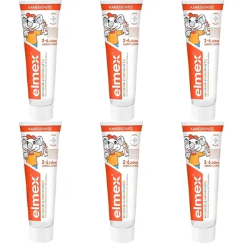 zubní pasta Elmex dětská zubní pasta 6x50ml