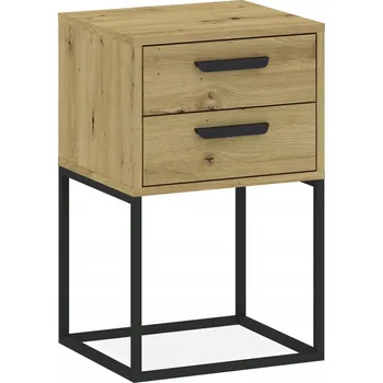 Noční stolek NOČNÍ STOLEK NOČNÍ STOLEK SE ZÁSUVKAMI 40x65x39 cm RECTUS KONSIMO