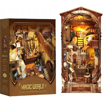 ostatní stavebnice MAGICKÝ SVĚT DŘEVĚNÁ STAVEBNICE S LED OSVĚTLENÍM PRO MLÁDEŽ I DOSPĚLÉ
