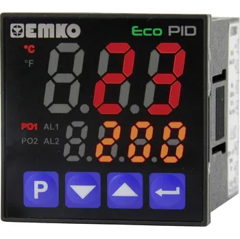 Emko ecoPID.4.5.2R.S.0 termostat Pt100, J , K, R , S , T , L -199 do plus 999 °C relé 5 A, SSR (d x š x v) 90 x 48 x 48 mm