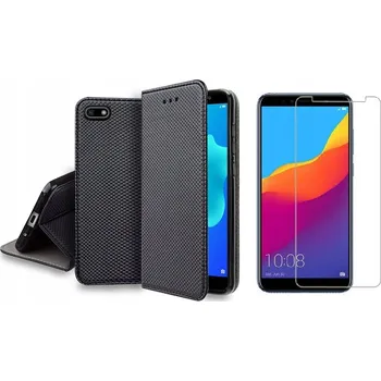 Pouzdro na mobilní telefon Flipové pouzdro Piece of Case pro Huawei Y5 2018 černé