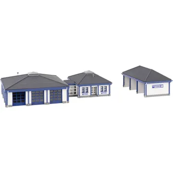 Modelová železnice Faller 231725 N Budova THW s hallem vozidla