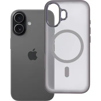 Náhradní díl pro mobilní telefon Kryt Flexline Mag Cover s MagSafe pro iPhone 17 šedé