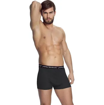 James Bradley Spodní Prádlo Boxerky černé barvy, velikost XL
