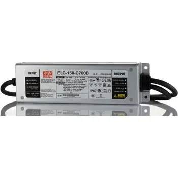 Napájecí zdroj pro osvětlení Budič LED ELG-150-C700B 225V 700mA 150W IP67 konstantní proud Mean Well