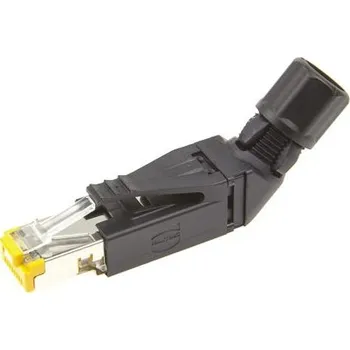 Konektor Konektor RJ45, řada: HARTING RJ Industrial� Cat6, Úhlový, Kabelová montáž, Samec