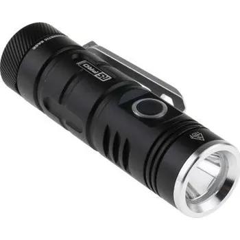 Svítilna Kapesní svítilna 3,7 V 650 mAh, typ žárovky: LED Kapesní svítilna dobíjecí, rozsah: 102,5 m, Hliník, svítivost: 600 lm,