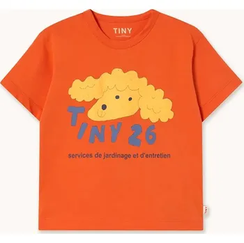 Chlapecké tričko Dětské bavlněné tričko Tinycottons YELLOW DOG GRAPHIC TEE SS26.085 oranžová 22X, vel. 104