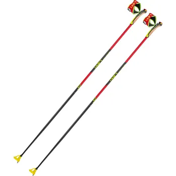 Běžecké lyžování LEKI PRC 750 Bright Red/Neon Yellow/Black 2025/26 155 cm