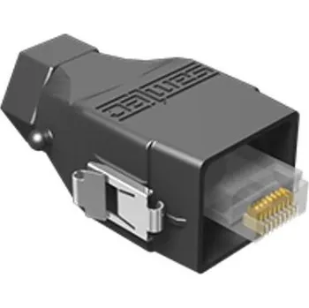 Konektor Samtec Konektor RJ45, řada: RCEF Vnější, počet cest: 8, Rovný, Kabel, počet portů: 1portový