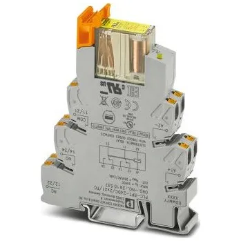 Relé Relé rozhraní 24V dc DPDT Lišta DIN PLC-RPT 250V ac/dc