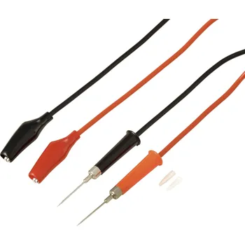 Měřicí kabel VOLTCRAFT MSL-310 měřicí kabel pinový kontakt K krokosvorkám 1 m;1 pár