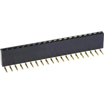 Connfly zásuvková lišta Počet řádků: 1 Počet kontaktů v řadě: 4 DS1024-1*4RF1 1 ks Tube