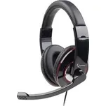 GEMBIRD Sluchátka s mik MHS-001 Gaming black (MHS-001)