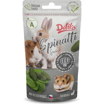 Krmivo pro hlodavce Tommi CZ s.r.o. Dafiko snack pro hlodavce spinatti 50g