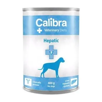 Krmivo pro psa 6 x Calibra VD Dog konzerva Hepatic 400 g