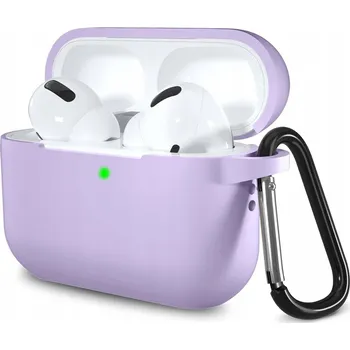 Příslušenství pro sluchátka Ultratenké Pouzdro pro Apple AirPods Pro 1 / 2 - fialové
