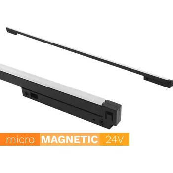 LED panel DomenoLED Linia LED do szyn magnetycznych UN5-600F Micro Magnetic 18W 3000K černá