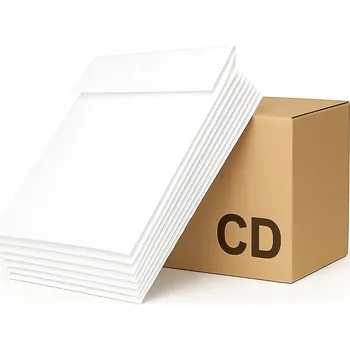 Obálka Bublinkové obálky NC System CD bílé 100 kusů
