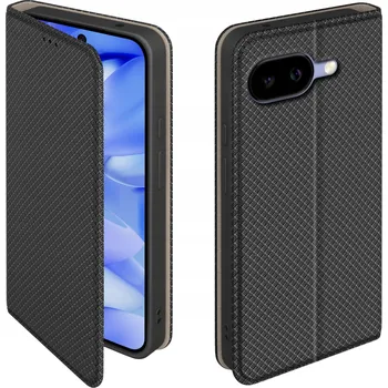 Pouzdro na mobilní telefon Flipové pouzdro KrainaGSM pro Google Pixel 9a, černé