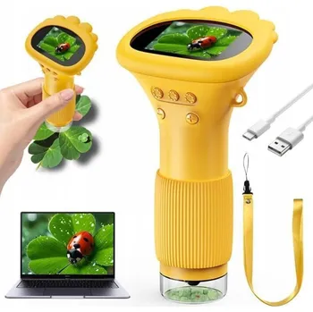 Dětský mikroskop Bedee Digitální kapesní mikroskop yellow (žlutý)