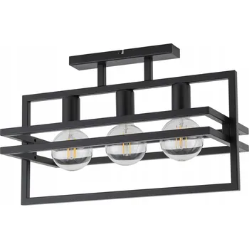 STROPNÍ SVÍTIDLO LAMPA SIGMA MERCI 32406 ČERNÁ