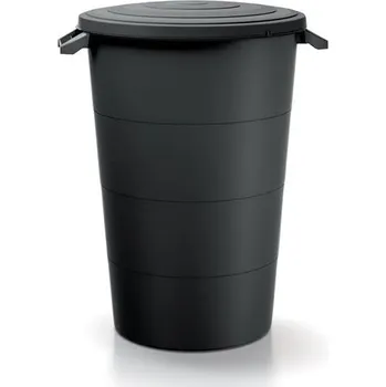 Sud Sud na vodu s úchyty SMOOTH antracit 160l